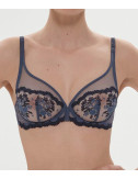 Бюстгальтер із м'якою чашкою SIMONE PERELE INTRIGUE 1E2319 синій