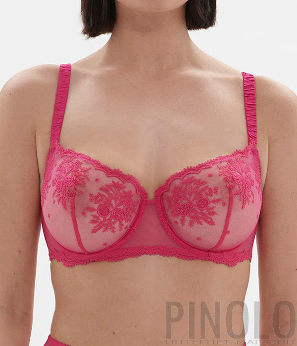 Бюстгальтер-балконет SIMONE PERELE INTRIGUE 1E2330 с мягкой чашкой розовый