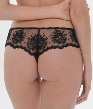 Кружевные трусики-танга SIMONE PERELE INTRIGUE 1E2710 черные