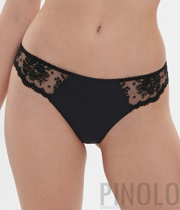 Мереживні трусики-сліпи SIMONE PERELE INTRIGUE 1E2720 чорні