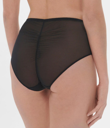 Кружевные трусики SIMONE PERELE INTRIGUE 1E2770 высокой посадки черные