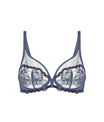 Бюстгальтер с мягкой чашкой SIMONE PERELE INTRIGUE 1E2319 синий