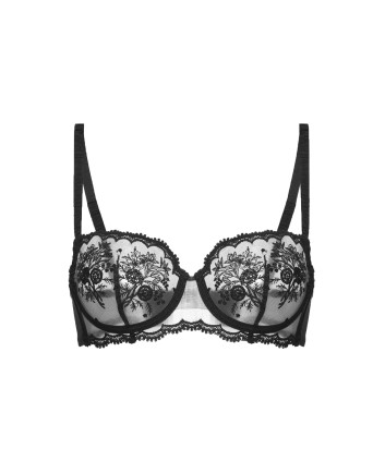 Бюстгальтер-балконет SIMONE PERELE INTRIGUE 1E2330 с мягкой чашкой черный