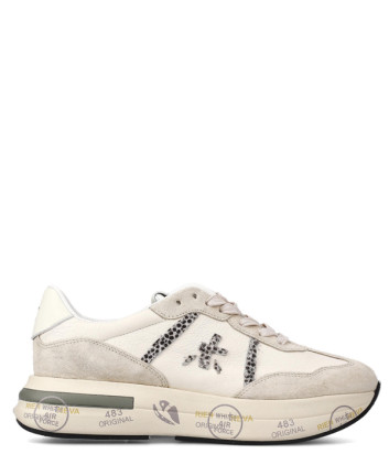 Женские кроссовки PREMIATA CASSIE 7682К молочные