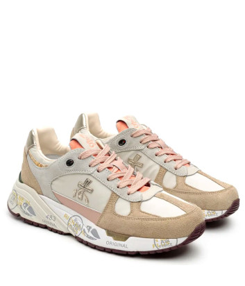 Женские кроссовки PREMIATA MASED 7397 бежевые