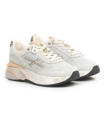 Женские кроссовки PREMIATA MOERUND 7800 бежевые