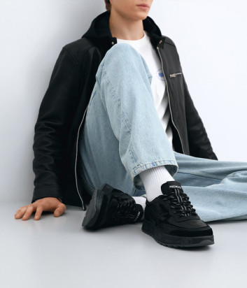 Мужские кроссовки PREMIATA NOUS 7732 черные