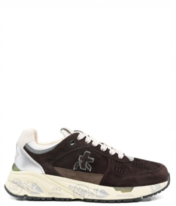 Замшевые кроссовки PREMIATA MASED 7895 коричневые