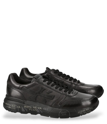 Мужские кроссовки в коже PREMIATA MICK 1453N черные