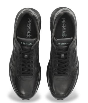 Мужские кроссовки в коже PREMIATA MICK 1453N черные