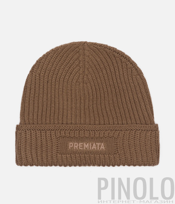Шапка из шерсти PREMIATA BALE 25 цвета кэмел