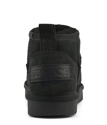 Замшевые сапоги с подкладкой из овчины COLORS OF CALIFORNIA HC.F25.SHEAR02 черные