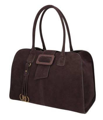 Замшевая сумка TOSCA BLU Rachel TF2566B66 темно-коричневая