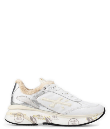 Женские кроссовки на меху PREMIATA MOERUND 7798M белые