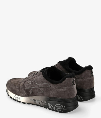 Мужские кроссовки на меху PREMIATA MICK 7067NM серые