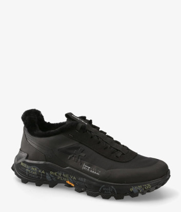 Мужские кроссовки на меху PREMIATA DEVIN 433M черные