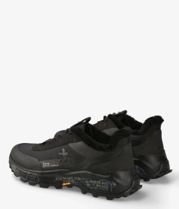 Мужские кроссовки на меху PREMIATA DEVIN 433M черные