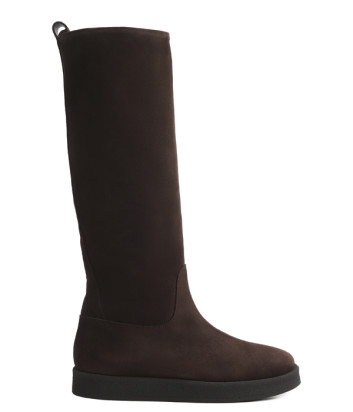 Замшевые сапоги PREMIATA M7103A коричневые