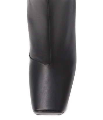 Кожаные ботильоны с квадратным носком PREMIATA M7201 черные