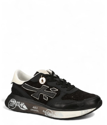 Кожаные кроссовки PREMIATA LAURYN 7803 черные