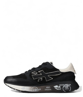 Кожаные кроссовки PREMIATA LAURYN 7803 черные