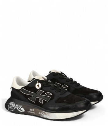 Кожаные кроссовки PREMIATA LAURYN 7803 черные