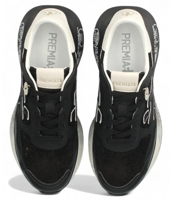 Кожаные кроссовки PREMIATA LAURYN 7803 черные