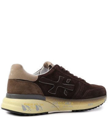 Мужские кроссовки PREMIATA MICK 7898 в замше коричневые