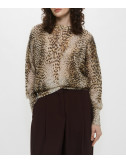 Джемпер TWINSET 252TT3501 з леопардовим принтом
