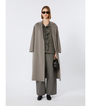 Пальто миди прямого кроя 'S Max Mara ESTURIA со слегка расклешенным подолом серое