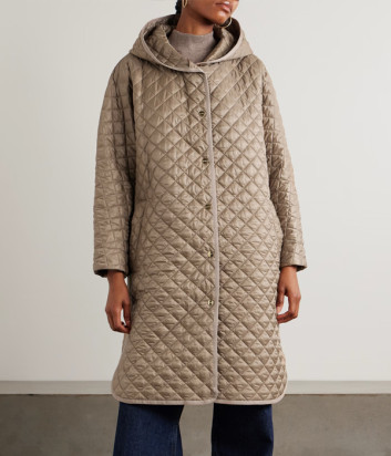 Пальто з капюшоном Max Mara The Cube JOAN бежеве