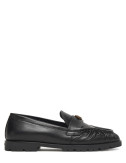 Шкіряні лофери з логотипом PINKO Nora 01 SD0435P003 чорні