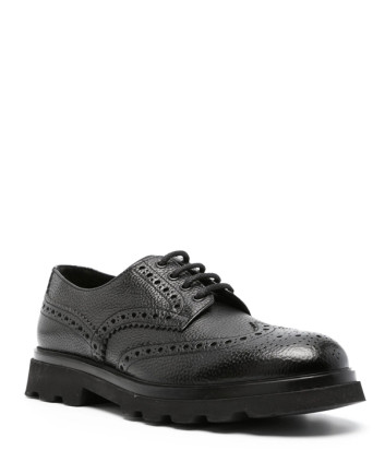 Кожаные туфли на шнуровке DOUCAL'S DU3225GOTNPF745NN00 черные