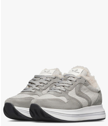 Кроссовки на меху VOILE BLANCHE Melany Fur 2018657031B77 серые