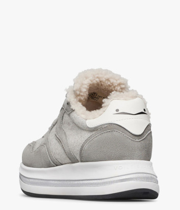 Кроссовки на меху VOILE BLANCHE Melany Fur 2018657031B77 серые