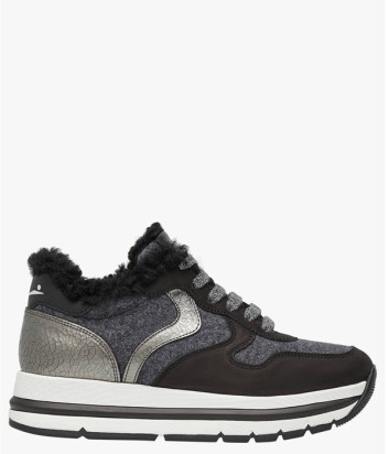 Кроссовки на меху VOILE BLANCHE Maran Fur 2015235021A16 черные