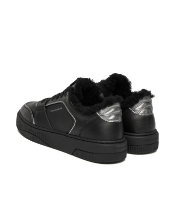 Кроссовки на меху VOILE BLANCHE Finley Fur 2019474011A55 черные
