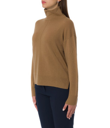 Свитер из пряжи шерсть и кашемир WEEKEND Max Mara SCRIVIA карамельный