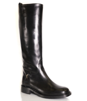 Шкіряні чоботи H'ESTIA di VENEZIA 9250 чорні