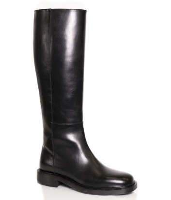 Шкіряні чоботи H'ESTIA di VENEZIA 9228 чорні