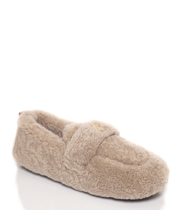Лофери з плюшевою обробкою HELENA SORETTI Airy 26F6 бежеві