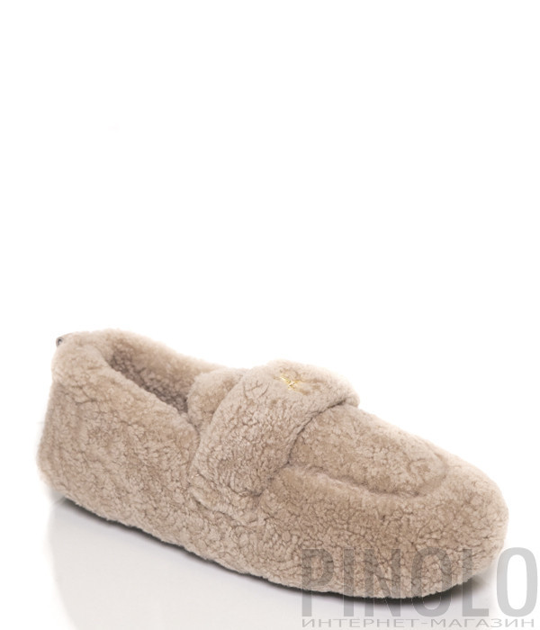 Лофери з плюшевою обробкою HELENA SORETTI Airy 26F6 бежеві