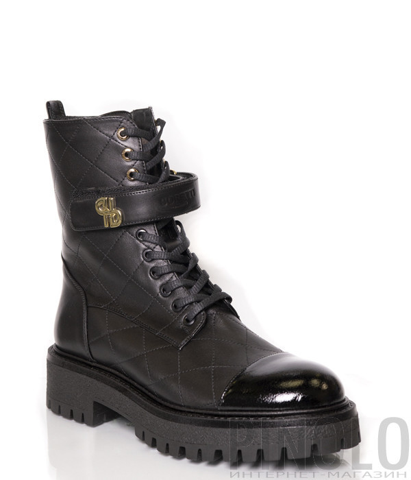 Шкіряні черевики HELENA SORETTI Home 2637 чорні