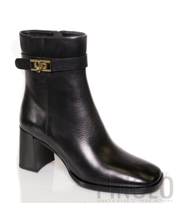 Шкіряні ботильйони TOSCA BLU SF2528S285 чорні