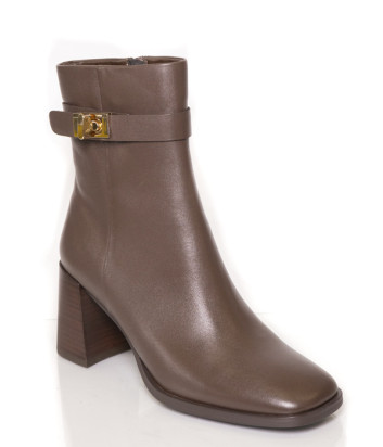Шкіряні ботильйони TOSCA BLU SF2528S285 коричневі