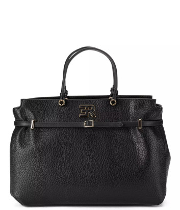 Велика сумка на блискавці ERMANNO Firenze 12401973 чорна