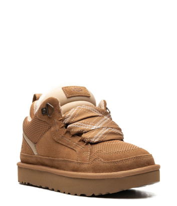 Замшевые кроссовки на меху UGG Lowmel 1144032 рыжие