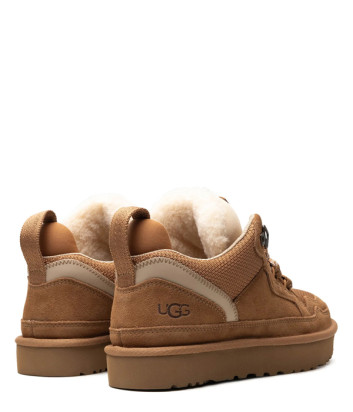 Замшевые кроссовки на меху UGG Lowmel 1144032 рыжие