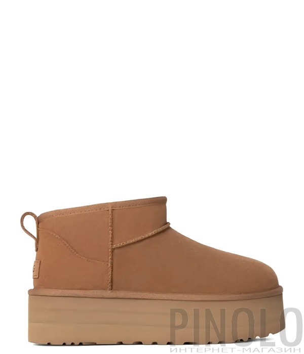 Черевики на платформі UGG Classic Ultra Mini 1135092 руді