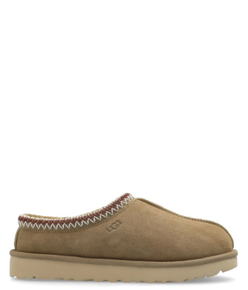Жіночі тапочки UGG Tazz Antilope 51000А06-D з плетеним оздобленням бежеві